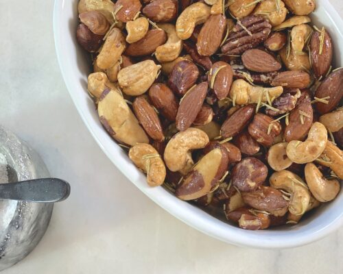 Rosemary Spiced Nuts