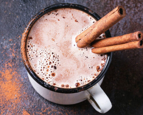Ginger Cinnamon Hot Chocolate