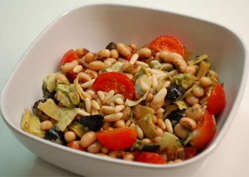 Black-Eyed Pea Salad with Pesto