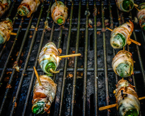 Grilled Prosciutto Jalapeño Poppers