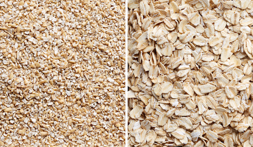 steel cut oats vs. rolled oats