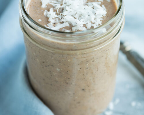 Cookies and Coconut Smoothie