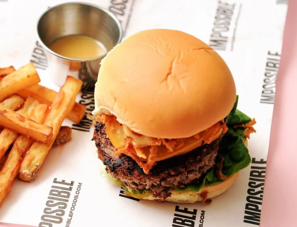 Impossible Burger expansion sustainability