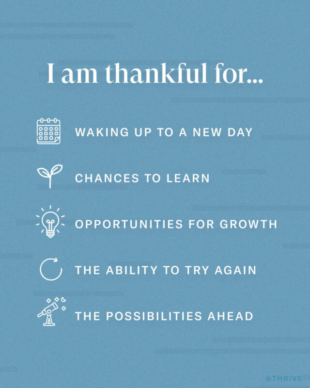 Happy #WorldGratitudeDay! 🙏What's one thing you're feeling grateful for?

#nurtureyourself #gratitude #thankful repost by @thrive
